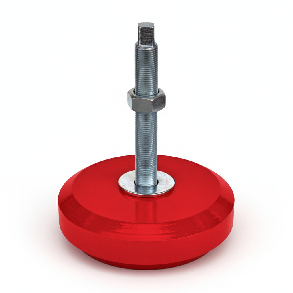 SD Serisi Ayarlı Makina Ayakları SD Serisi ayarlı makina ayakları - kauçuk tabanlı döküm gövde endüstriyel makina ayağı