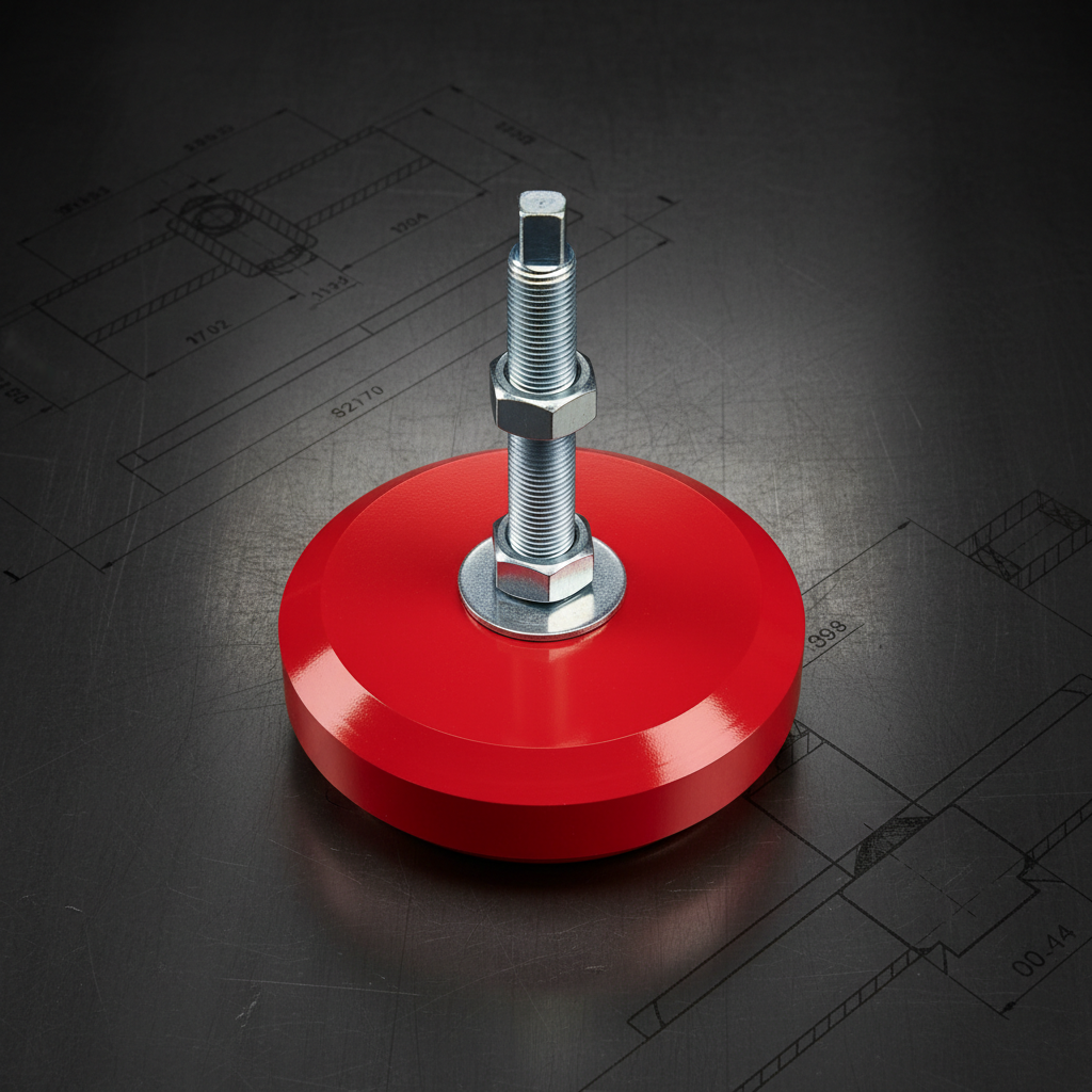 SD Serisi Ayarlı Makina Ayakları SD70 SD110 SD Serisi ayarlı makina ayakları SD70 ve SD110 modelleri - 70mm ve 110mm çap