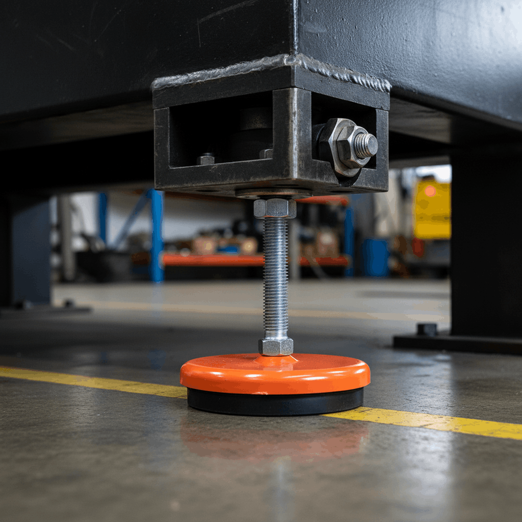 SLB Serisi Boyalı Sabit Makina Ayakları 46 Model SLB Serisi boyalı sabit makina ayakları 46 model 40mm ile 200mm çap seçenekleri