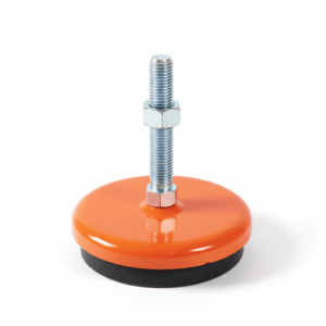 SLB Serisi boyalı sabit makina ayakları kauçuk tabanlı endüstriyel makina ayağı