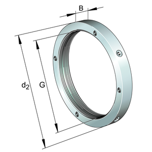 HMZ30/800 Shaft nut - Orijinal FAG INA Rulman